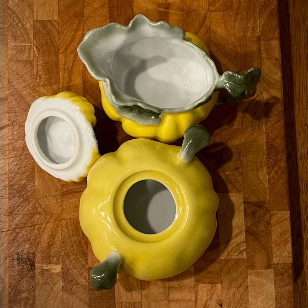 Anthropology Creamer and Sugar Pot - Picture 2 of 5